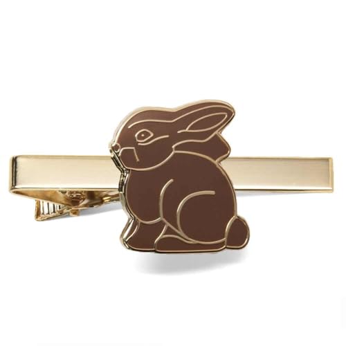 tiemart Tie Bar - style: Chocolate Bunny