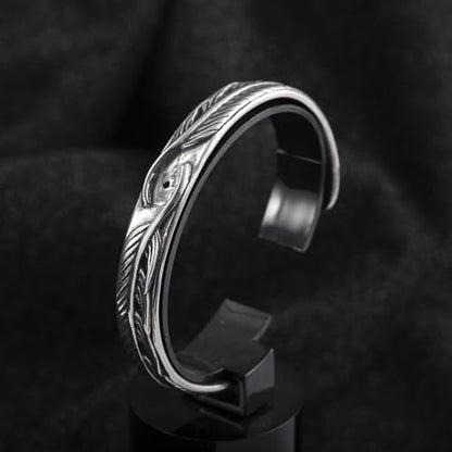 925 Sterling Silver Bracelet Plated Cuff Bangle Bracelet Fashionable Multi-layer Cross Wire Bangle Bracelet Open Adjustable Wide Cuff Bracelet for Teen Girls Fashion Jewelry - color: W-silver21