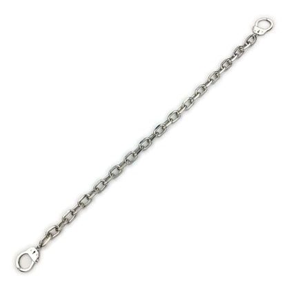 Succuba Stainless Steel Handcuff Choker Necklace Chain Pendant Choker Collar Necklace for Women and Men from 16 to 24 Inches with Box - color: B, size: 20 Inches