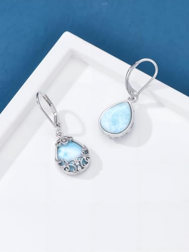 Dorunmo s925 Sterling Silver Western Dangle Drop Earrings Birthday Jewelry Gifts for Women - style: Filigree