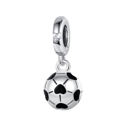 925 Sterling Silver Charms Pendants Mom Heart Dog koi fish Sea Turtle Football Charms for bracelet Pendants Beads Mom Sister Wife Family, Friends, Birthday gifts - style: Football Pendant