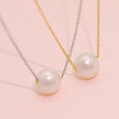 Dainty Layered Pearl Choker Necklace for Women Dainty Chain Necklaces Daisy Pearls jewelry Valentine Day Graduation Bride Gifts - color: silver