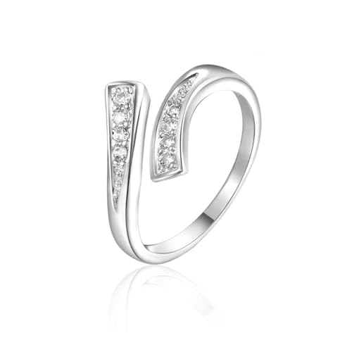 Toe Ring for Women Cute Adjustable Big Toe Rings Non-Tarnish Diamond Jewelry Waterproof Stainless Steel Toe Rings Plated Triple Moonstone Snake Knot Simple Band - color: Silver