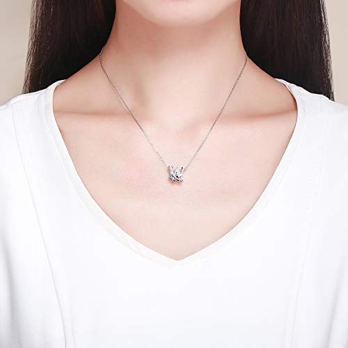 BISAER 925 Sterling Silver Initial Letter A-Z Charms for Bracelets Alphabet Beads Charm Jewelry Gifts - color: Letter W