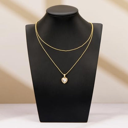 YOUBEIYEE 10 Pack 18K Gold Plated Bead Necklace Chains Bulk | Jewelry Making Chain for Women DIY - color: Gold Bead