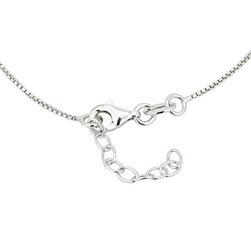 Vanbelle Sterling Silver Star Bracelet with Cubic Zirconia Stones - Celestial Theme - 6.5" Long + 1" Extender