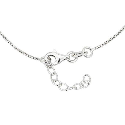Vanbelle Sterling Silver Star Bracelet with Cubic Zirconia Stones - Celestial Theme - 6.5" Long + 1" Extender
