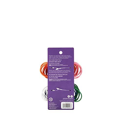 Goody Girls Ouchless Elastics, 2 mm, 72 Count (Pack of 3) - size: 72 Count (Pack of 3)