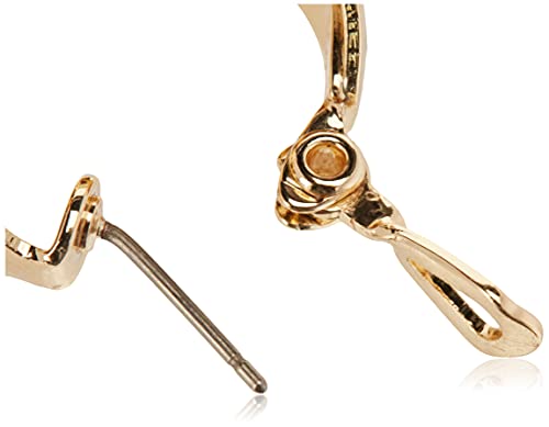 Anne Klein Women's Hoop Earrings, Layered Statement Fashion Jewelry for Everyday and Evening Wear - color: Gold Tapered