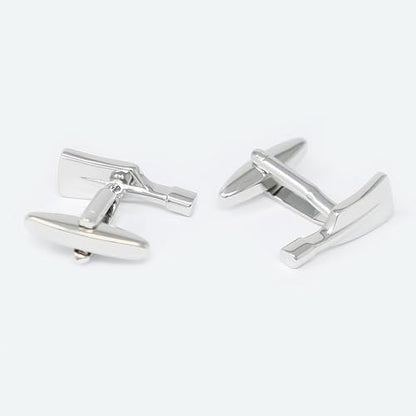 Novelty Sports Theme Cuff Links For Men Father's Day Birthday Gift Fancy Cufflinks - style: Rowing