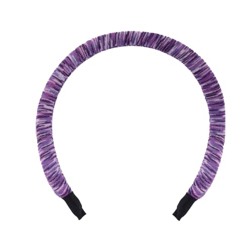 Padded Headband for Women for Women (Purple Stripe) - color: Striped Purple