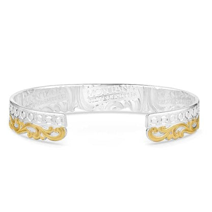 Montana Silversmiths Made in the USA Western Lifestyle Women's Cuff Bracelet - style: Eternal Flame