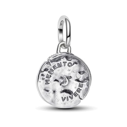 925 Sterling Silver Dangle Charm Fit Women Bracelet And Necklaces Jewelry | Medallion Pendants Beads Jewelry Charms for Women Fashion Gift Family Friends Mother's Day - color: Infinity Snake Medallion Charm 1198