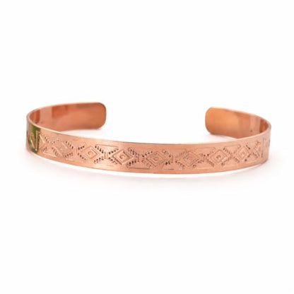 Pure Copper Cuff Bracelet Collection | Byzantine, Textured & Geometric Designs | Traditionally Worn Wellness Jewelry for Balance & Mindful Living | Unisex Open Bangle