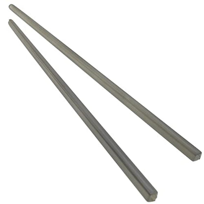 Camila Paris CP3381 French Twist Stick Hair Pin, Set of 2 Gray, Girls Chopsticks Hair Pins for Girls Spiral Updo Chignon Bun Holder, Styling Hair Accessories for Women, Made in France - color: Gray