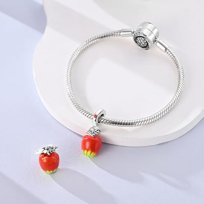 LNQOBU 925 Sterling Silver Charms Color-changing Chameleon Dangle Charm Beads Glow in the Dark Charme fits Pandora Bracelets and Necklace Jewelry Gift for Women - style: Glow in the dark 1729
