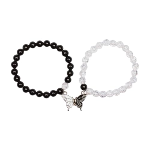 YGLINE Tree of Life Yoga Healing Stone Bracelets,Multilayer Lotus Chakra Stone Reiki Bracelet Sets,Anxiety Crystal Natural Stone,for Women Stress Relief - color: butterfly 4