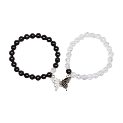 YGLINE Tree of Life Yoga Healing Stone Bracelets,Multilayer Lotus Chakra Stone Reiki Bracelet Sets,Anxiety Crystal Natural Stone,for Women Stress Relief - color: butterfly 4