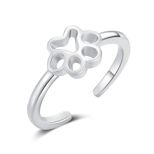 Midari Toe Rings for Women 925 Sterling Silver Hypoallergenic Adjustable Open Band Ring for Women Summer Beach Open Toe Jewelry Foot Jewelry - color: claw, size: Adjustable