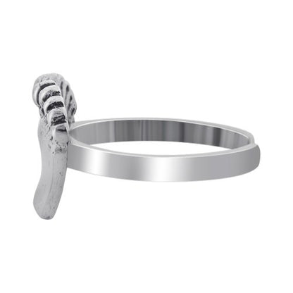 Gem Avenue 925 Sterling Silver Toe Rings Collections – Beach, Celtic, Heart, Dolphin, Flower & More Designs for Women – Elegant Adjustable Summer Jewelry - style: Style 19
