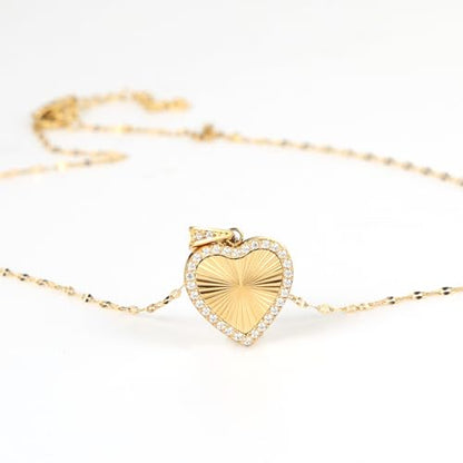 16 Inch Women's Pendant Necklace Chains - 5 Different Pendant Designs, Dainty Adjustable Chains(Gold/Silver) - color: gold1