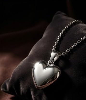 925 Sterling Silver Heart Pendant Necklace for Women and Girls - everyday wear gifts for her