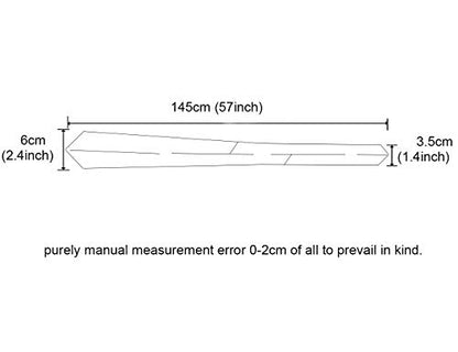 GUSLESON 2.4" Slim Necktie and Handkerchief Set For Men Solid Skinny Tie Set - color: Dusty Blue