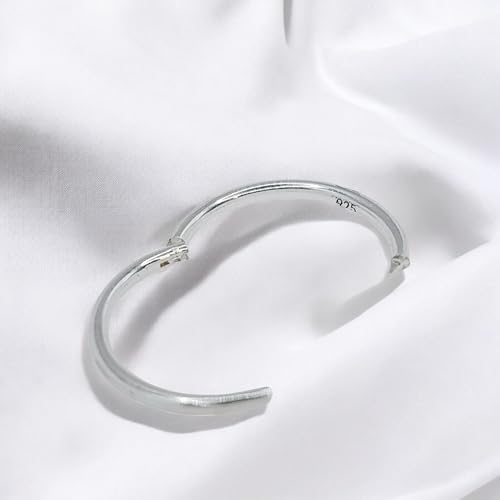 925 Sterling Silver Seamless Sleeper Hoop Clicker Earrings - Hypoallergenic 18G Hinged Hoops for Continuous Wear (8mm to 14mm) - Unisex Women Men Body Jewelry for Ears - size: 25/64" (10mm)