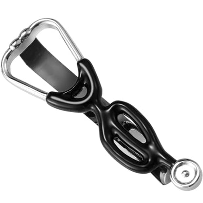 HAWSON Various Tie Clips for Men Unique, Funny Novelty Mens Tie Bar, Personalized Tie Pins for Men, Theme Wedding Party Gifts - style: Stethoscope