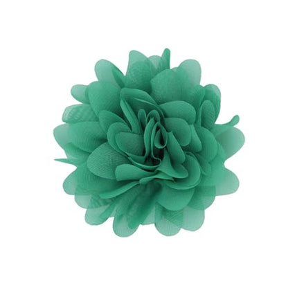 Satin Fabric Large Flower Brooch Pin Dainty Handmade Big Rose Flower Brooches Blossom Lapel Pins Silk Camellia Flowers Pin Wedding Dance Prom Party Banquet Dresses Suit Clothes Jewelry for Women - color: Green