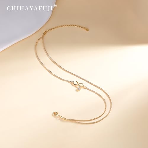 Sterling Silver Ankle Bracelets for Women Gold Waterproof Non Tarnish Beaded Chain Layered Stacking Dainty Butterfly Plus Size Large Anklet Summer Beach Vacation Jewelry Gift - color: gold2