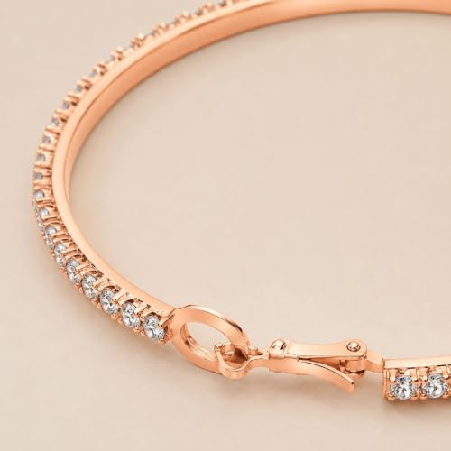 Big Chunky Gold Hoop Earrings for Women Beaded Large Statement Earrings Lightweight Fashion Jewelry Daily Wear Party Gift - color: D3:rose gold hoop 8cm