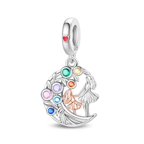 Pandach Animal Charm Bead fits Charms Bracelets for Woman-925 Sterling Silver Dangle Pendant Bead,Jewelry Beads Gifts for Women Bracelet&Necklace - style: Tree of Life Dancing Pendant