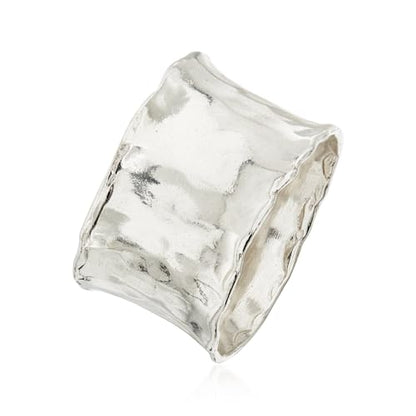 Ross-Simons Sterling Silver Hammered Ring