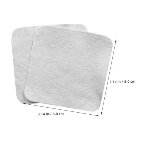 NOLITOY Jewelry Cleaning Cloths 10 Pack Polishing Cloths for Pearl Jade Gold Jewelry Wiping Cloths for Daily Care and Travel 3.14 X 3.14 X 0.07 in