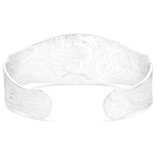 Montana Silversmiths Made in the USA Western Lifestyle Women's Cuff Bracelet - style: Folds of Honor Remembrance