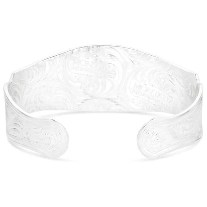 Montana Silversmiths Made in the USA Western Lifestyle Women's Cuff Bracelet - style: Folds of Honor Remembrance