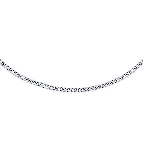 Bling Jewelry Strong Cable Rope Chain Anklet Strand Ankle Bracelet Yellow Gold Plated .925 Sterling Silver - color: Silver Tone
