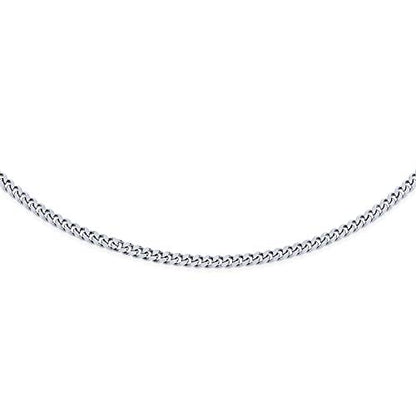 Bling Jewelry Strong Cable Rope Chain Anklet Strand Ankle Bracelet Yellow Gold Plated .925 Sterling Silver - color: Silver Tone