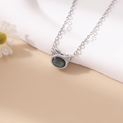 RZKING Silvery Necklace for Women, Gifts for Friend Mom Daughter Teacher - style: Cat