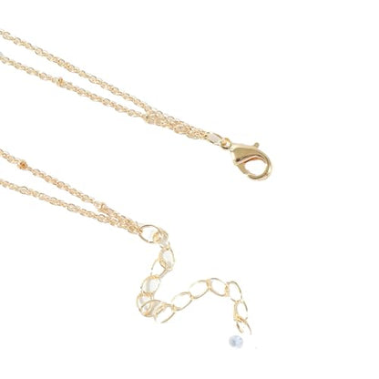 925 Silver Layered and 14K Gold Plated Necklace for Women – Circle Pendant Adjustable Stacking Chain, Retro Modern Jewelry for Special Occasion Gift - color: Gold 2