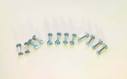 16G Monroe Lip Piercing Jewelry Labret Studs Tragus Hoop Earrings Nose Piercing Flat Back Helix Earring - color: silver, size: 16G*6mm