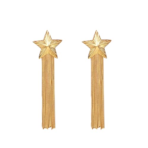 Long Earrings for Women Dangling Black Tassel Earrings Fringe Earrings Formal Elegant Earrings Bridesmaid Jewelry - style: style 4 - star
