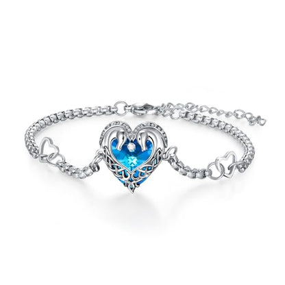 Animal Bracelet for Women 925 Sterling Silver Celtic Dragon/Horse/Wolf Bracelet Adjustable Bracelet Cute Animal Jewelry Gift for Women - style: 01-Celtic Horse Bracelet