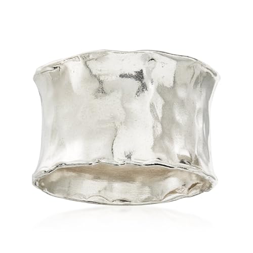Ross-Simons Sterling Silver Hammered Ring