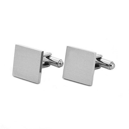 Stainless Steel Cufflink and tie Clip Set with Business Part