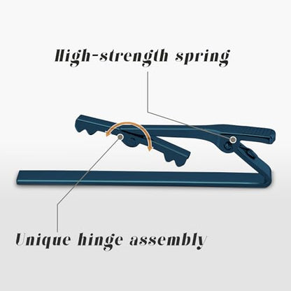 Roctee Tie Clips for Men, 3 Pack Men's Tie Clips Necktie Tie Bars Tie Pins for Men Accessories - style: Navy