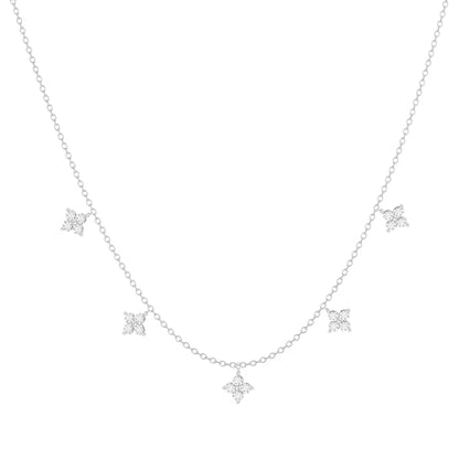 Tewiky Pendant Necklace for Women 14k Gold Plated Chain Choker Necklaces | Dainty Necklaces,Aesthetic Simple Necklace,Jewelry Gifts for Women - color: cross cz choker silver