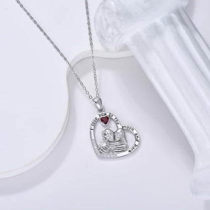 Sterling Silver Halloween Necklace Gothic Jewelry Gifts for Women Men - style: Skeleton