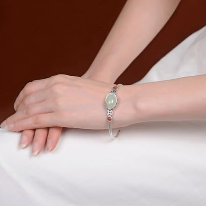 18K Gold Bangle Bracelets for Women 925 Sterling Silver Bracelets Bracelets Adjustable Boho Bracelets Stackble Cuff Bangle Bracelets for Men Women Chunky Gold Bangle Open Cuff Bracelets Christmas Gift - color: Bracelets-03
